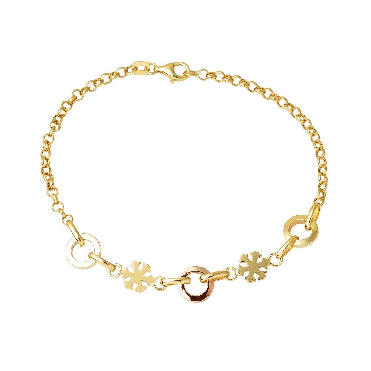 Kar Taneleri Shakira Altın Bileklik