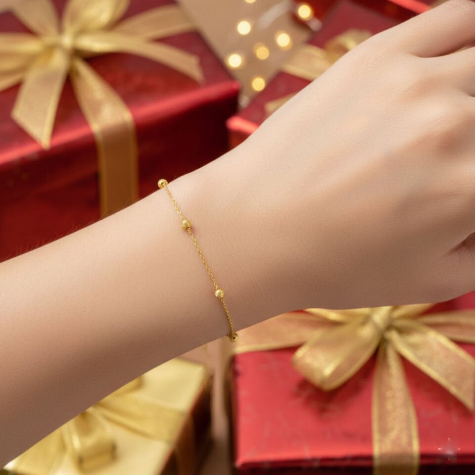 Dorika 22 Ayar Spor Altın Bileklik