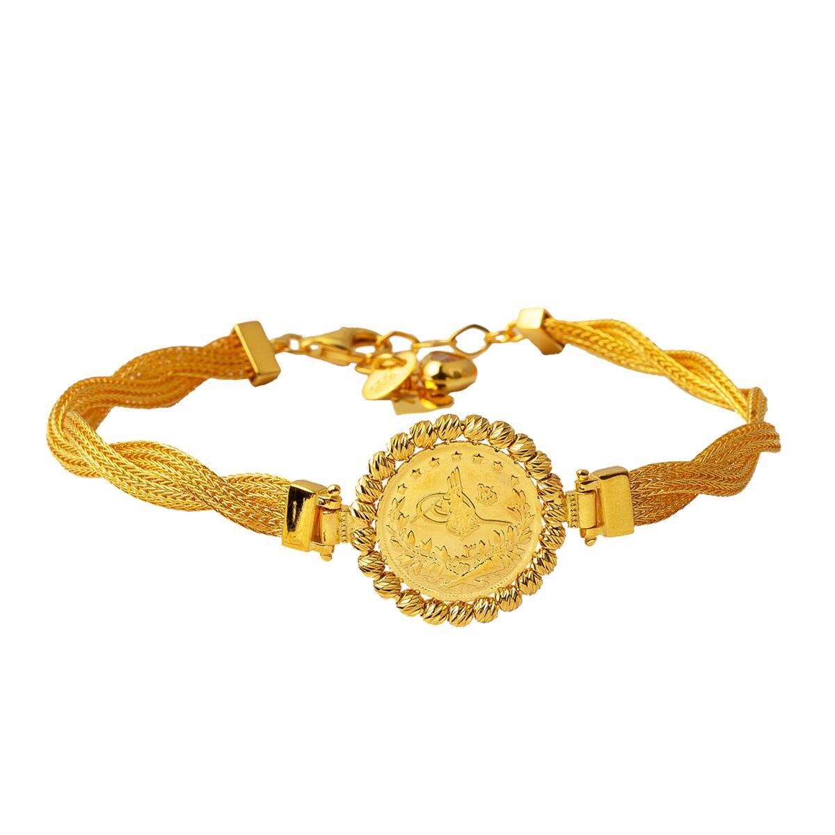 Çeyrek Reşatlı Altın Bileklik