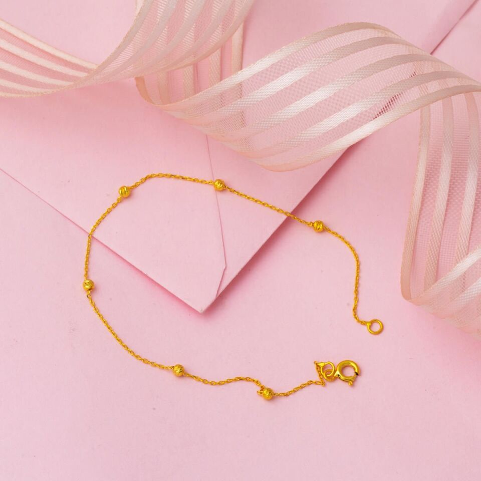 Dorika 22 Ayar Spor Altın Bileklik