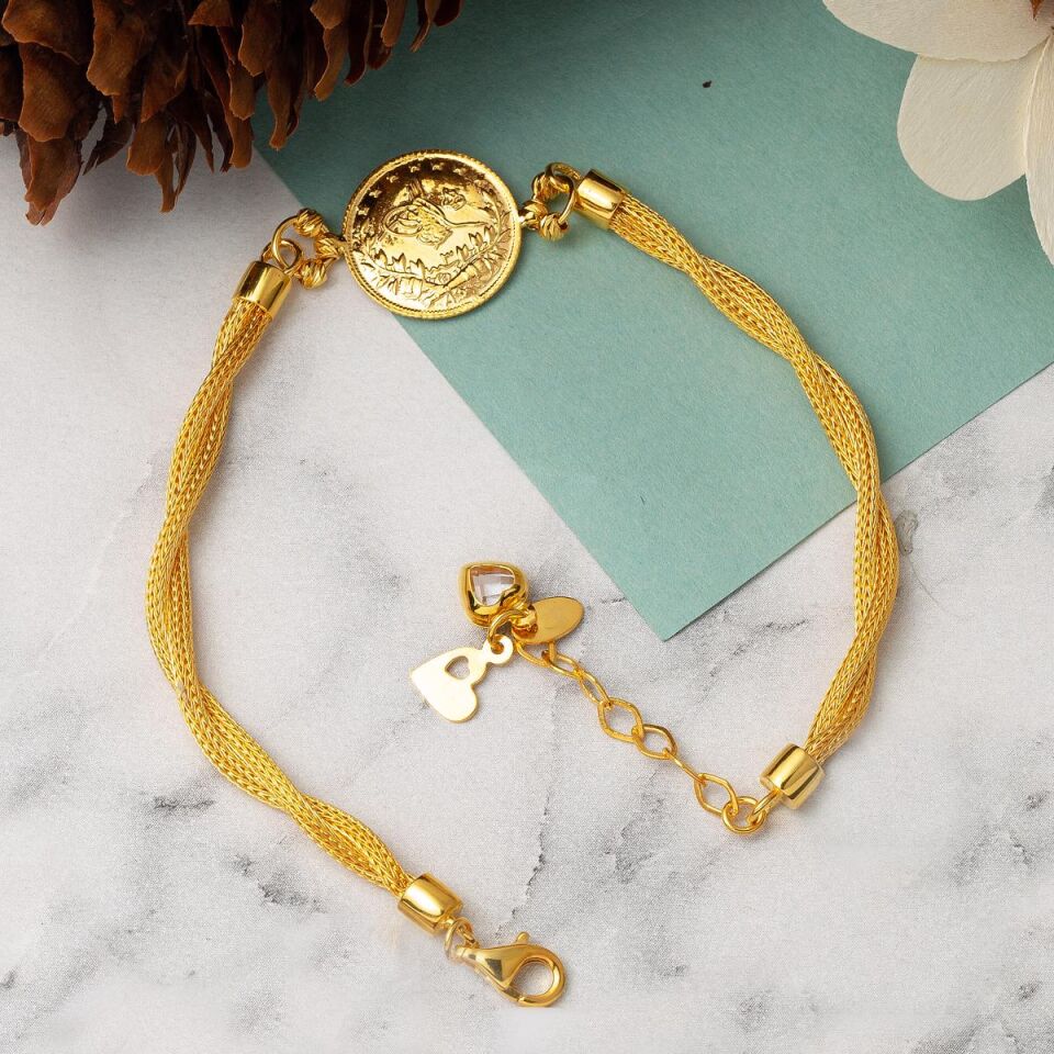 Osmanlı Çeyrek Reşat Altınlı Bileklik