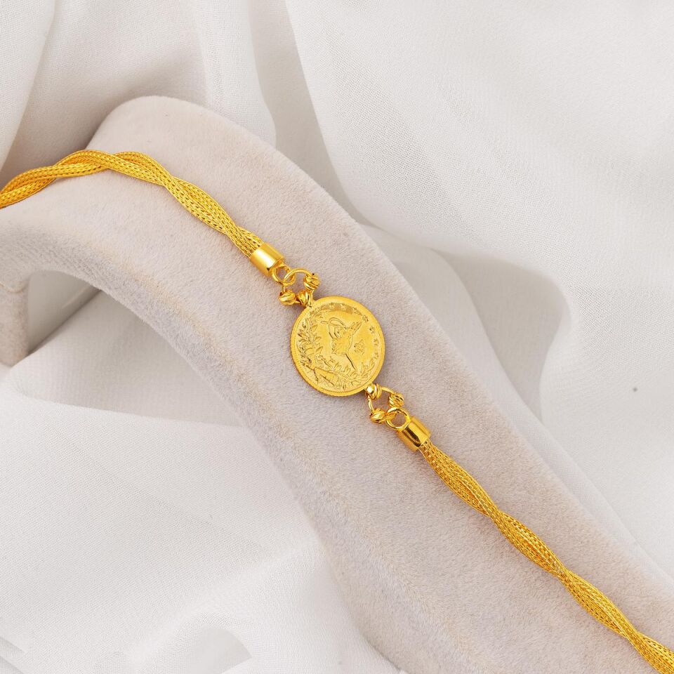 Osmanlı Çeyrek Reşat Altınlı Bileklik