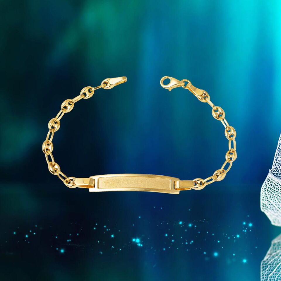 Tiffany İsim Yazılabilen Çocuk Bilekliği