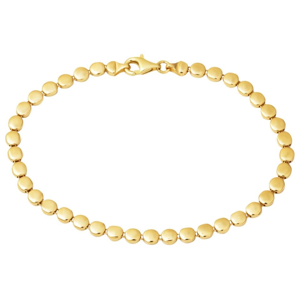 14 Ayar Sarı Altın Kadın Bileklik