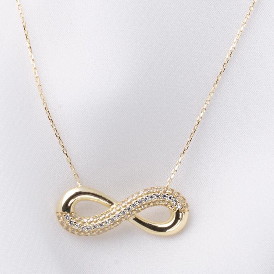 Sonsuzluk Altın Kolye