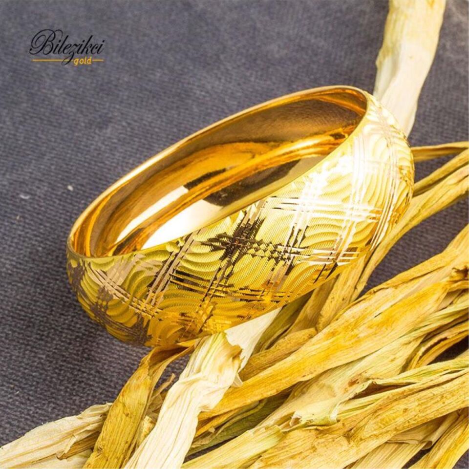 Baklava Mega 22 Ayar Altın Bilezik 22 Gr.