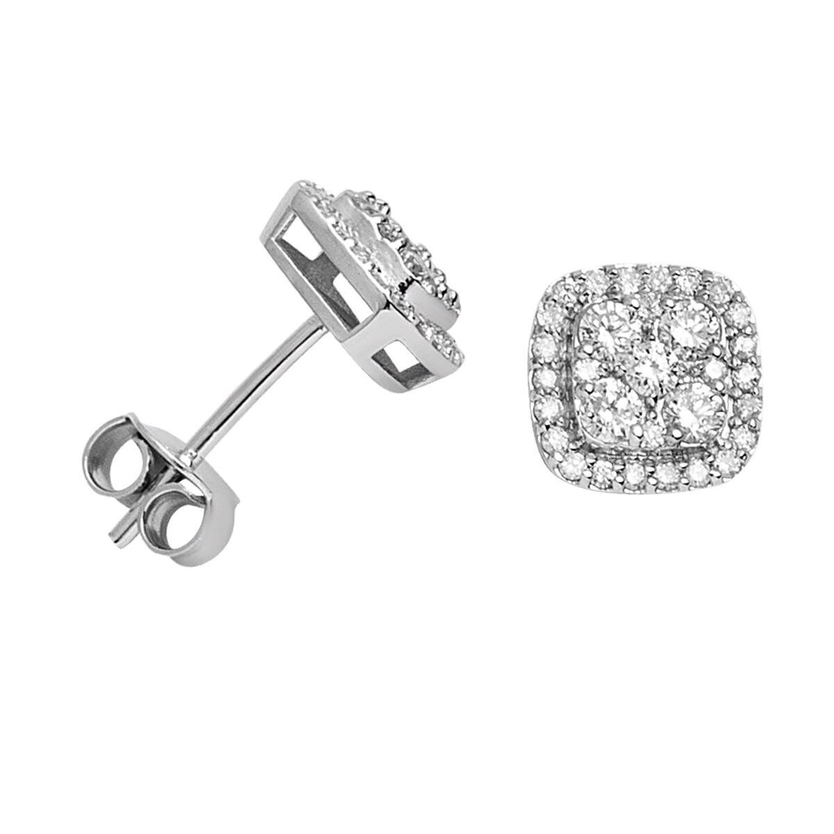 0,54 Karat Pırlanta Yakamoz Küpe