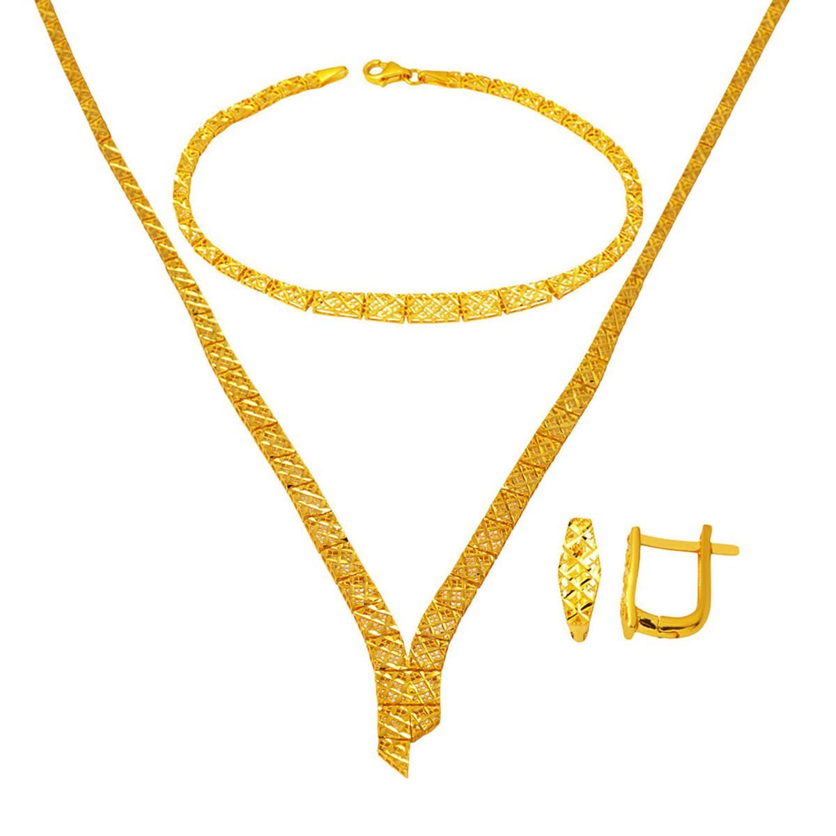 Suyolu Sarkıt Altın Düğün Seti