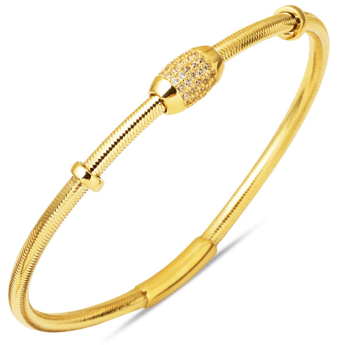 İtalyan Balıksırtı 14 Ayar Altın Bileklik