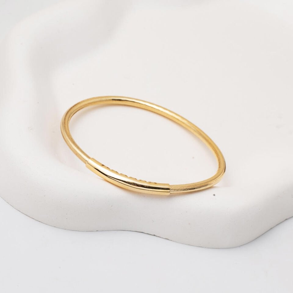 Balıksırtı İtalyan 14 Ayar Altın Künye