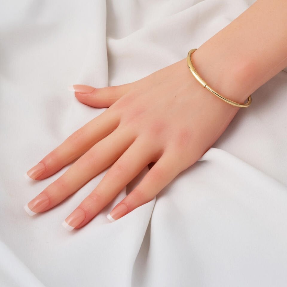 Balıksırtı İtalyan 14 Ayar Altın Künye