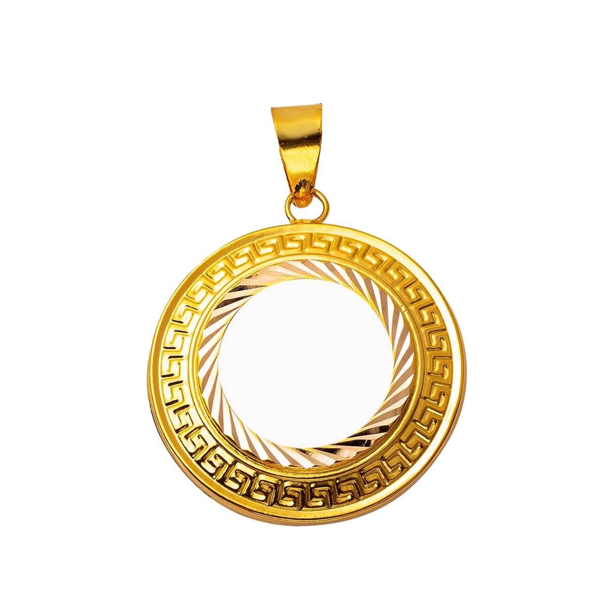 Versage Çeyrek Altınlık Kolye Ucu