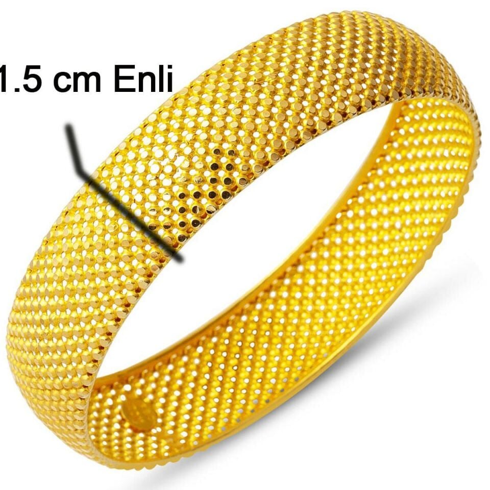 Sepet 22 Ayar Altın Bilezik 15 gr.