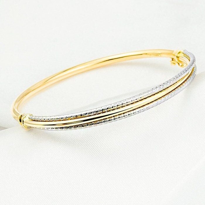 Arpaş Balık Sırtı 14 Ayar Altın Kelepçe Bilezik