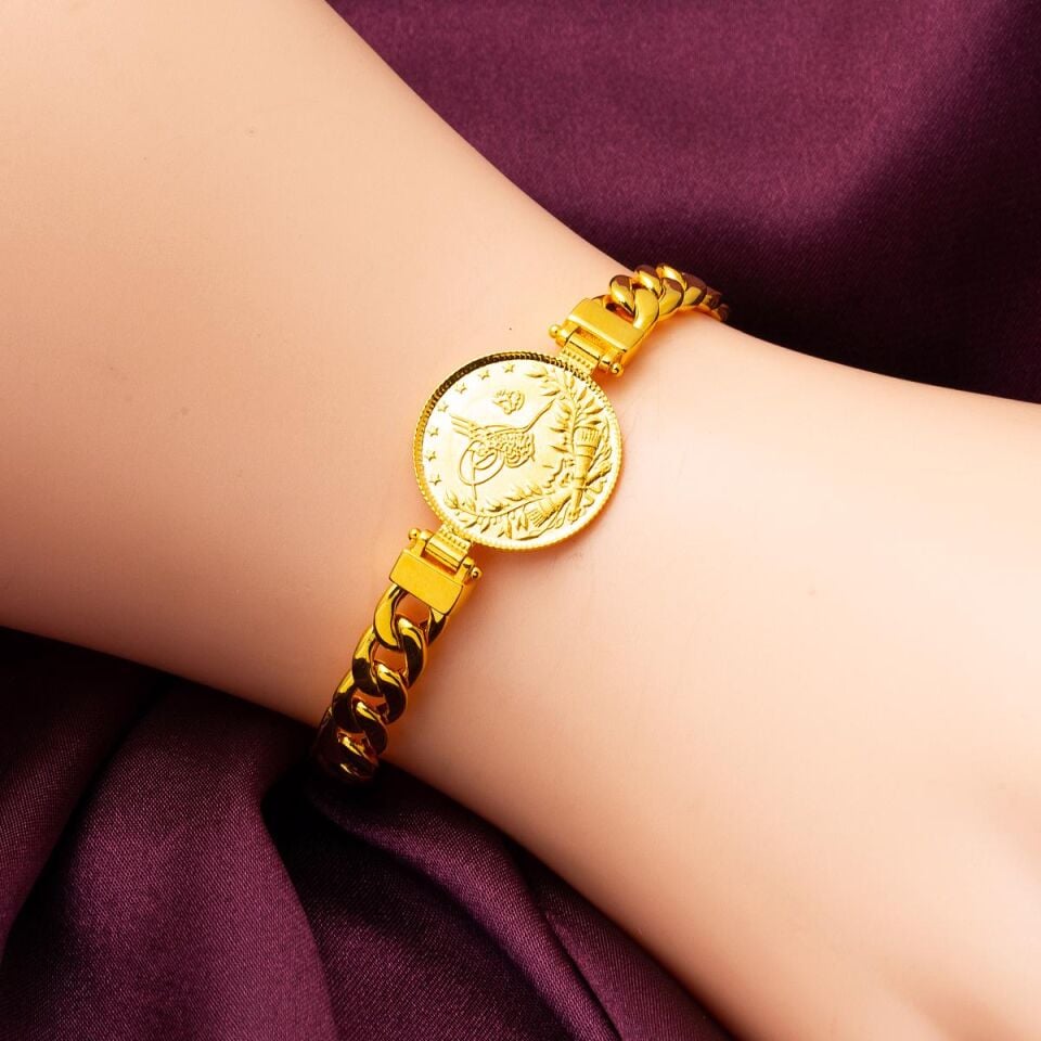 Çeyrek Osmanlı Reşat Altınlı Bileklik