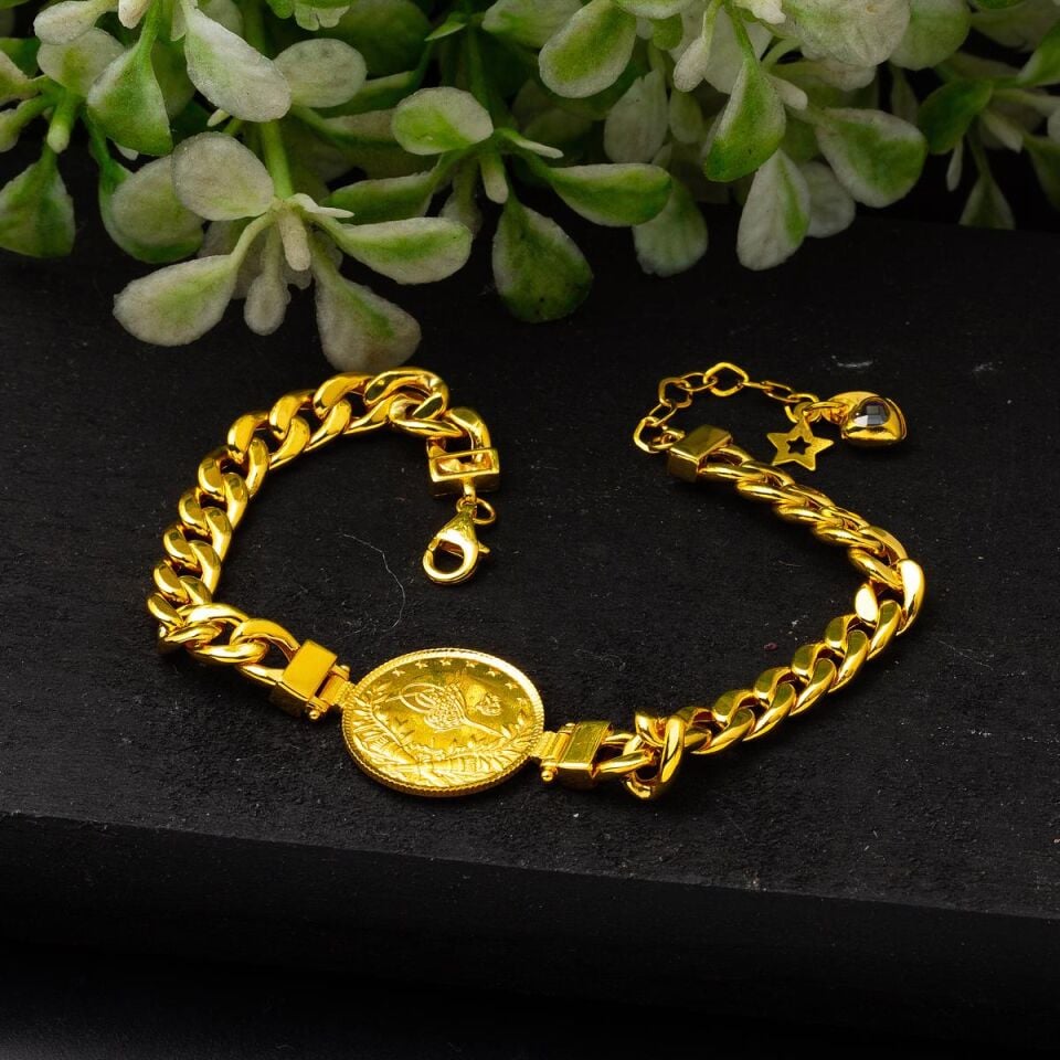 Çeyrek Osmanlı Reşat Altınlı Bileklik