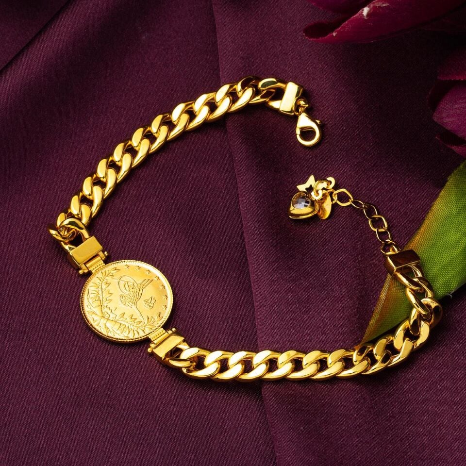 Çeyrek Osmanlı Reşat Altınlı Bileklik