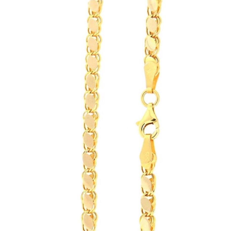 1,5 Metrelik 22 Ayar Altın Zincir