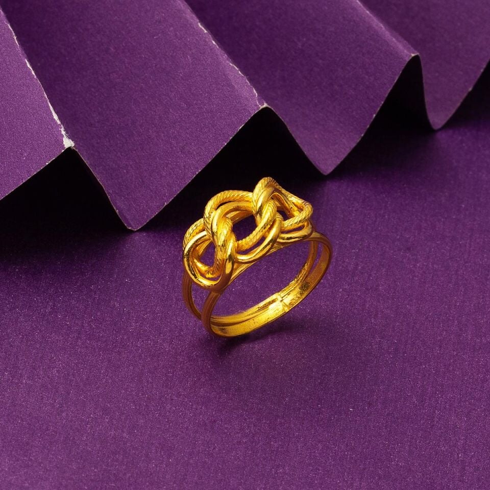 Samanyolu 22 Ayar Altın Yüzük