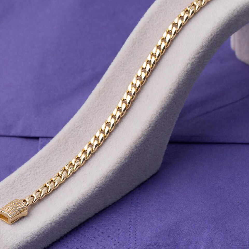 Favori Gurmet Zincir Altın Bileklik