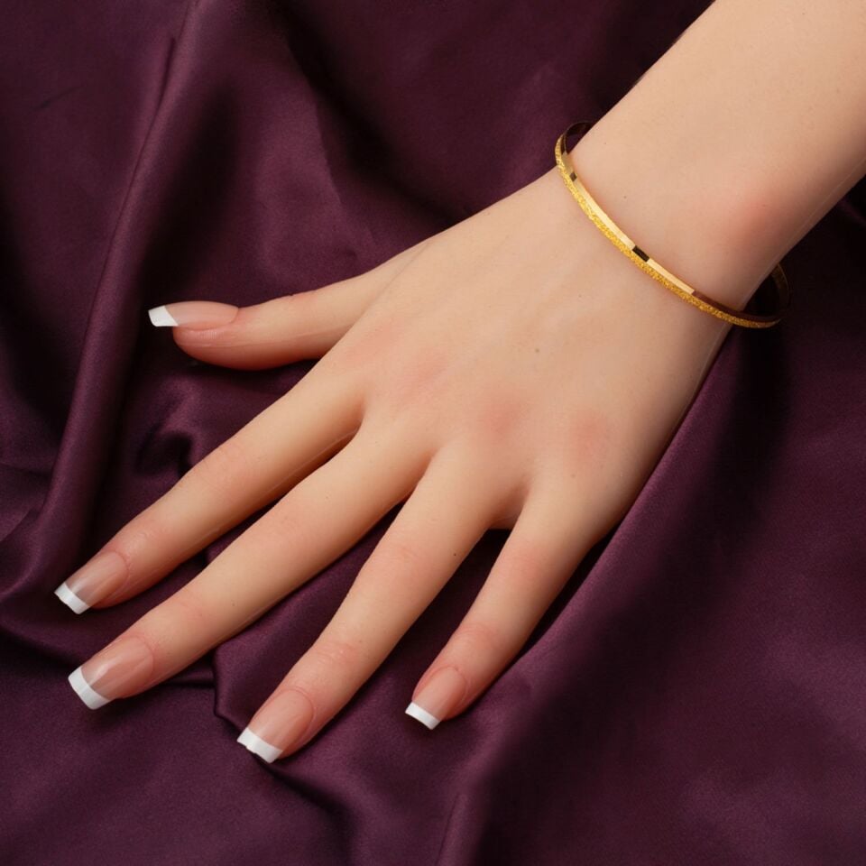 Kibrit Çöpü 22 Ayar Bilezik (2*9) 18 gr.