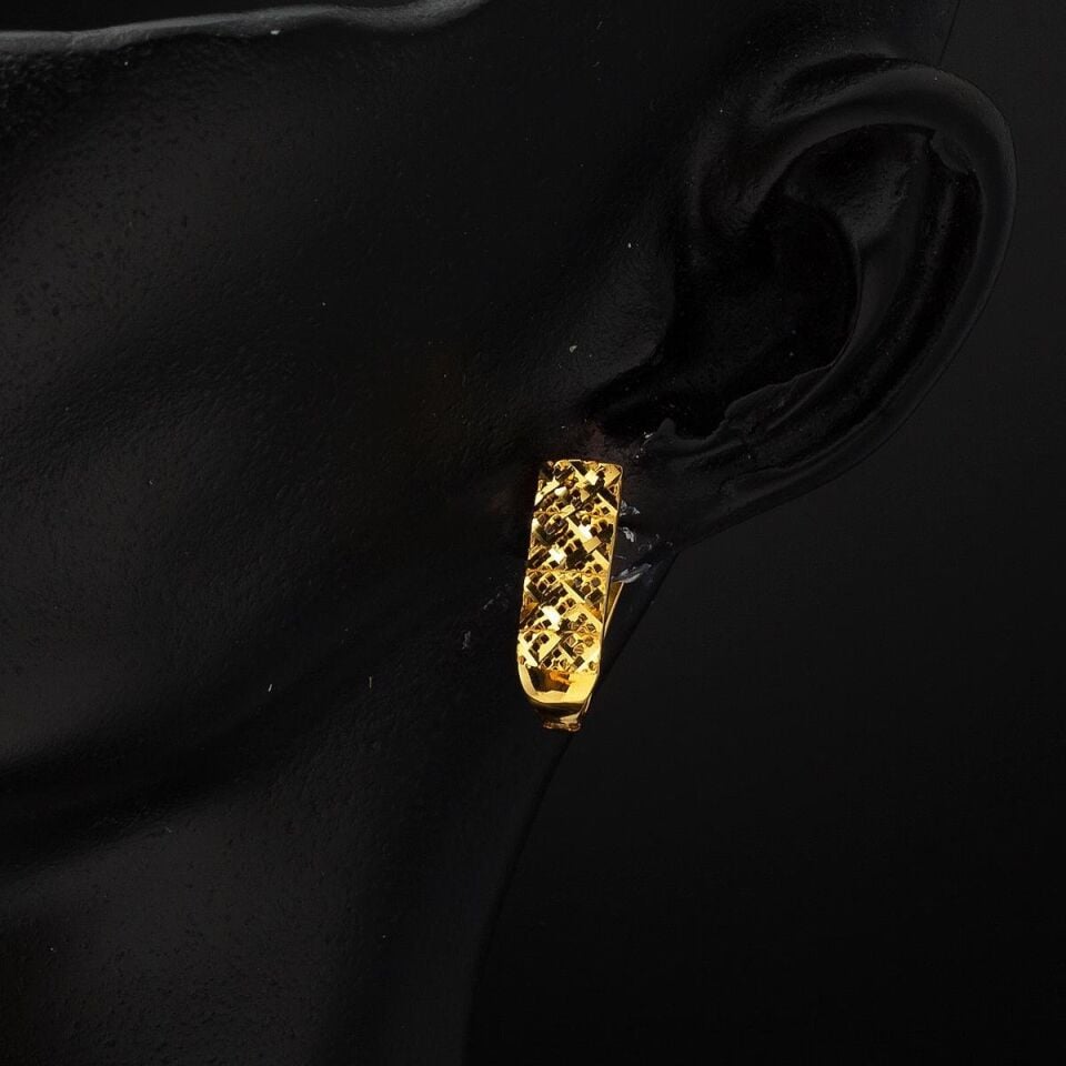 Princess Taşsız Altın Takı Seti