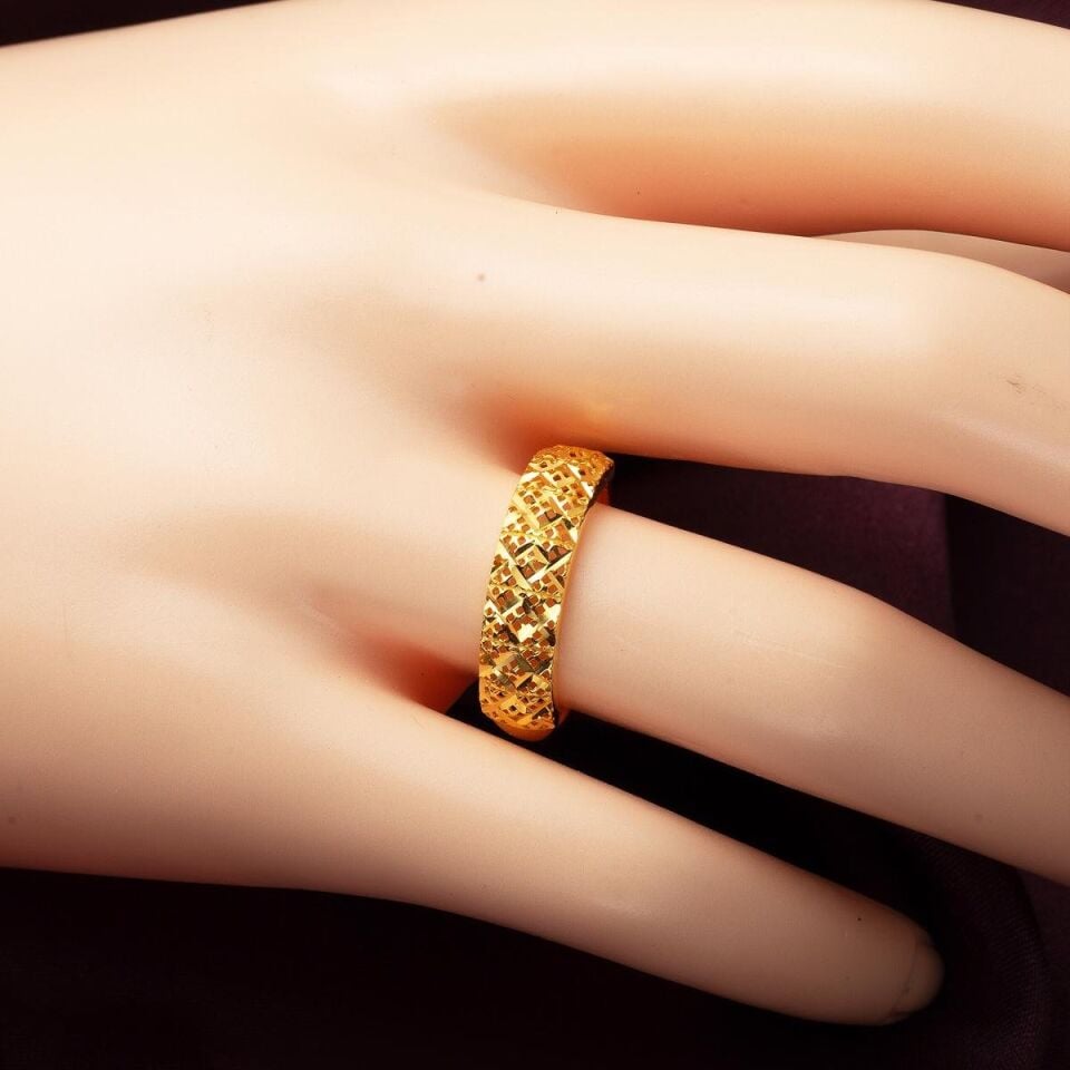 Princess Taşsız Altın Takı Seti