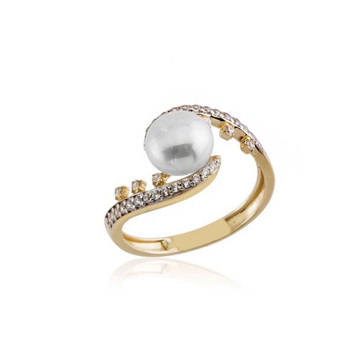 Enna İncili Altın Yüzük