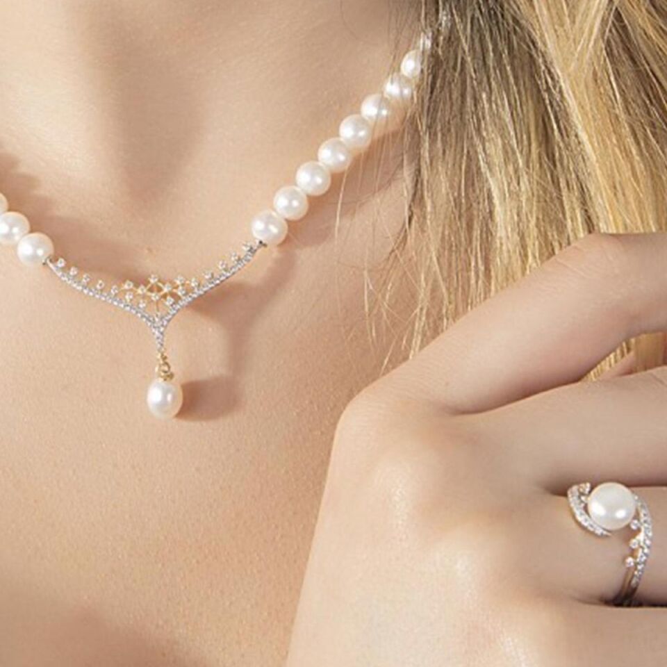 Enna İncili Altın Yüzük