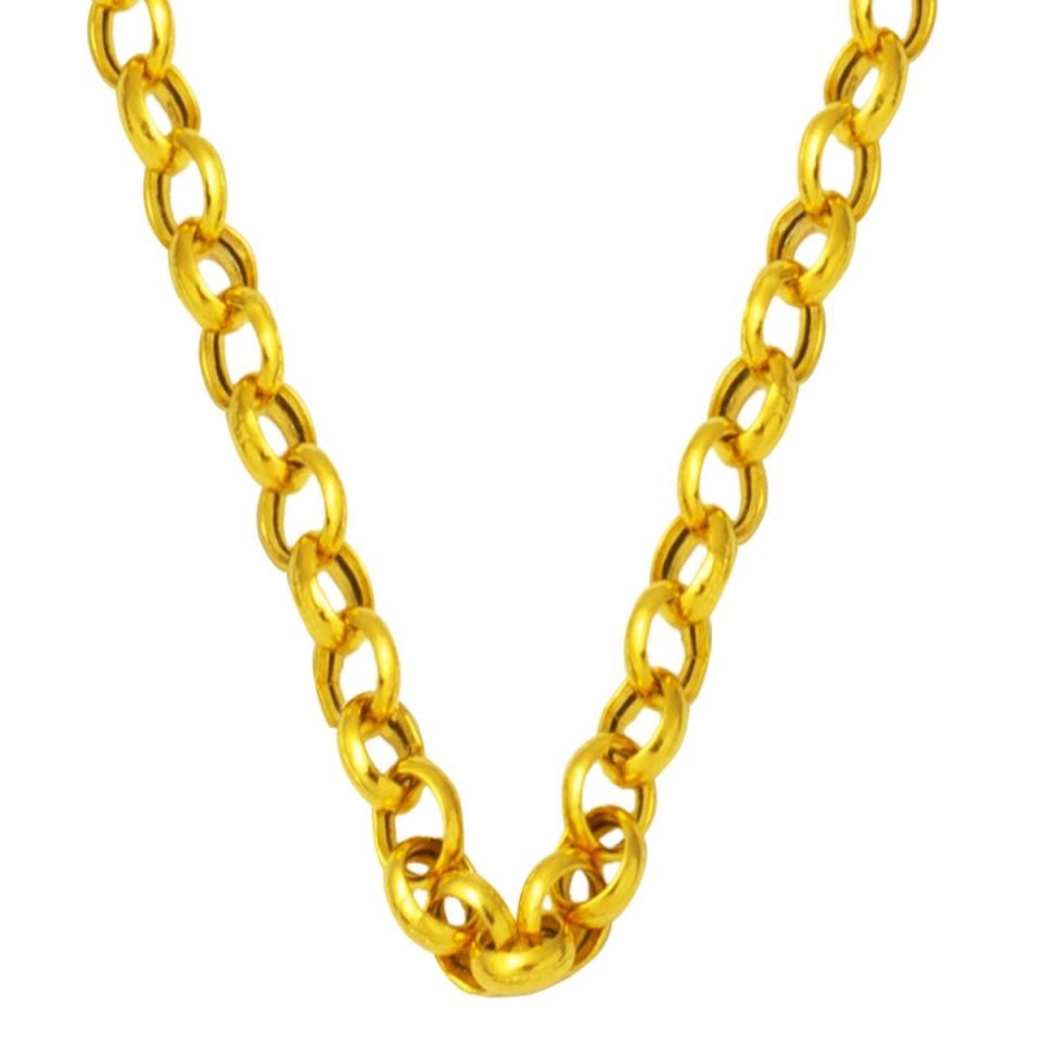 Doç 22 Ayar Altın Kalın Zincir 80 Gr ( 70 cm)
