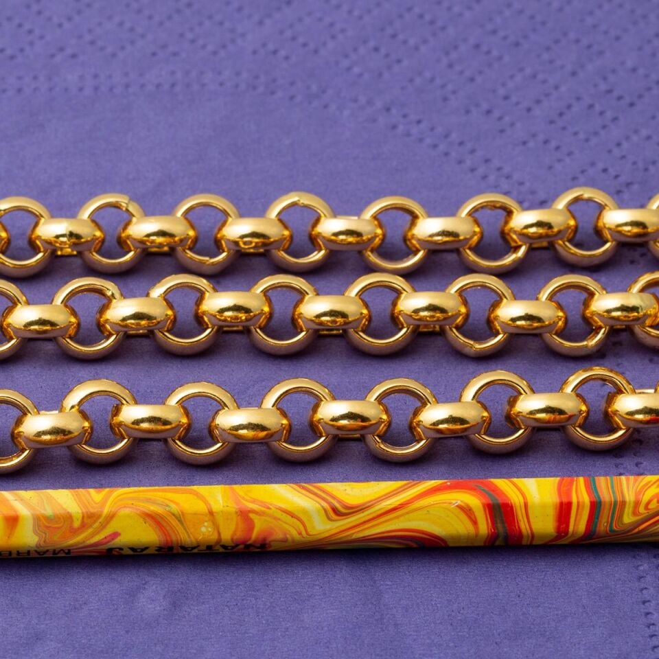 Doç 22 Ayar Altın Kalın Zincir 80 Gr ( 70 cm)