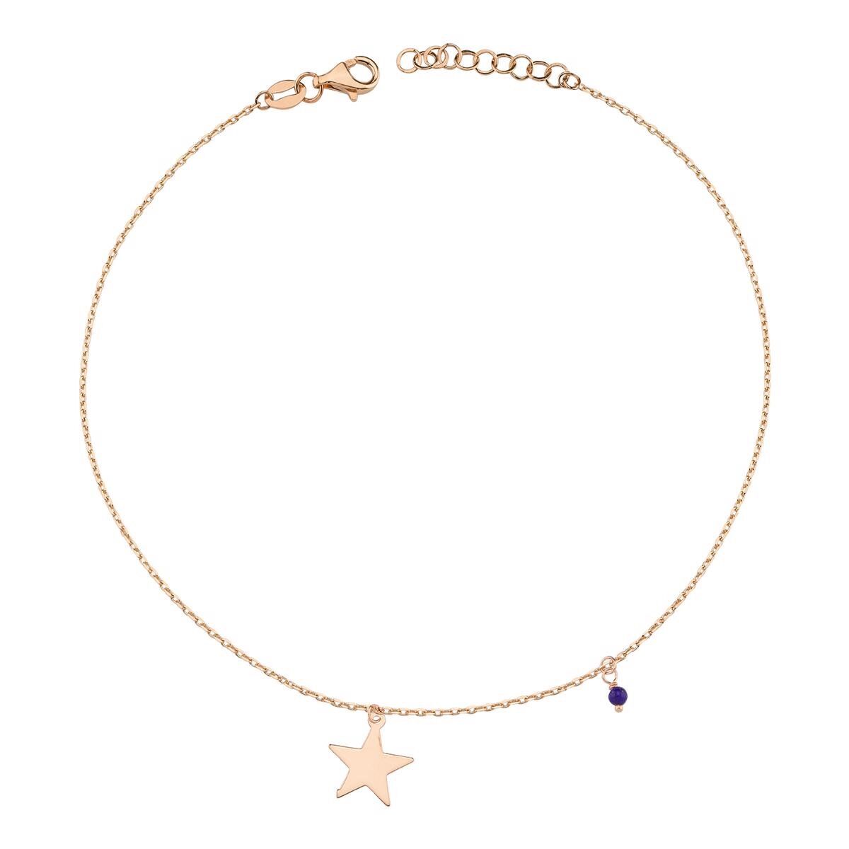 Yıldızlı 14 Ayar Altın Halhal