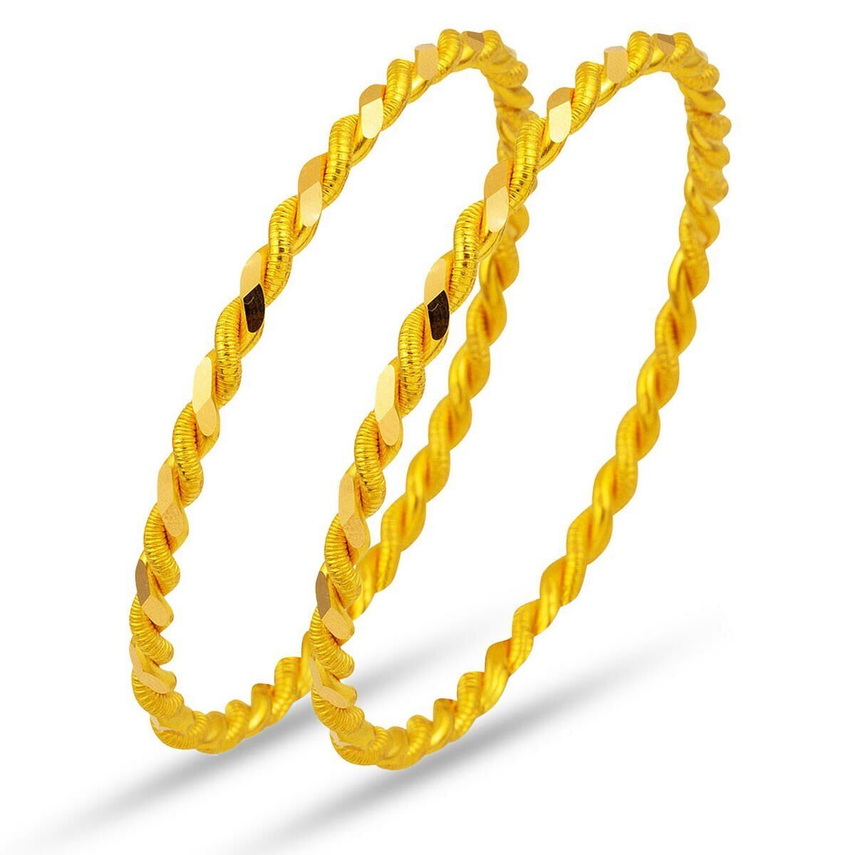 Burma 22 Ayar Altın Bilezik (2*15) 30 gr.