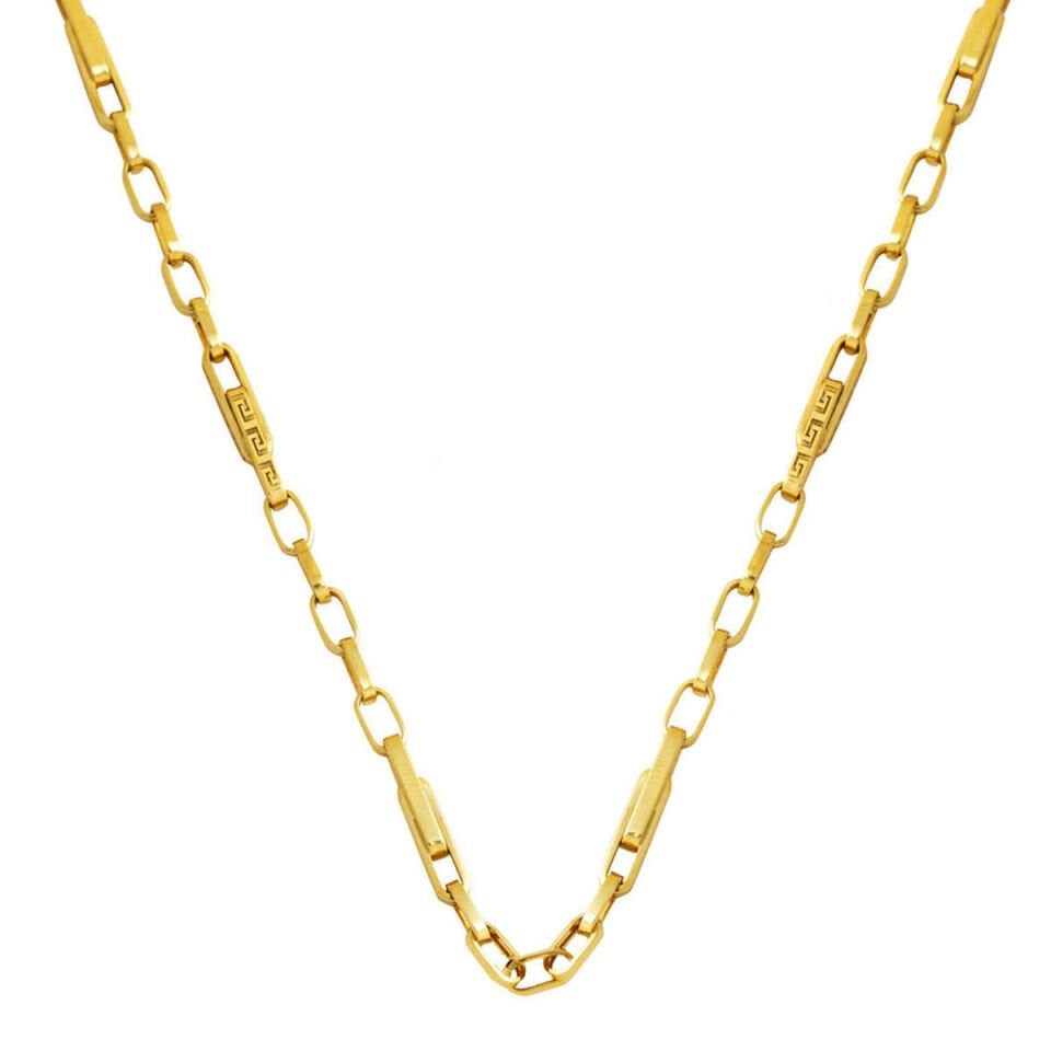 Versage Halkalı Altın Zincir Kolye 14 Ayar 50 cm.