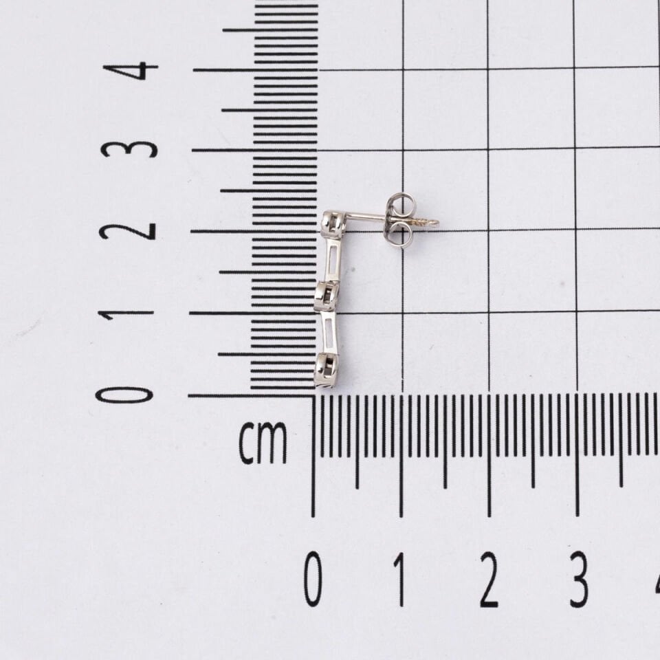 Tria Sallantılı Pırlanta Küpe