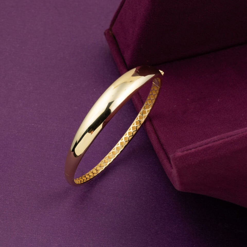 Düz Desensiz 14 Ayar Kelepçe Bileklik