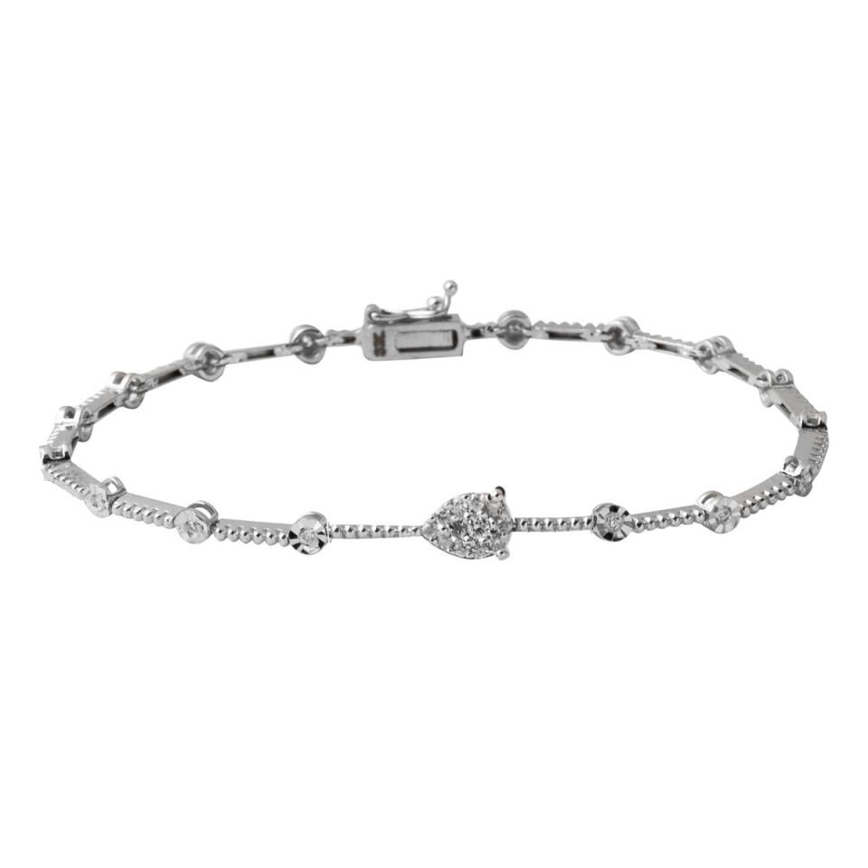 1,10 Karat Damla Pırlanta Takı Seti