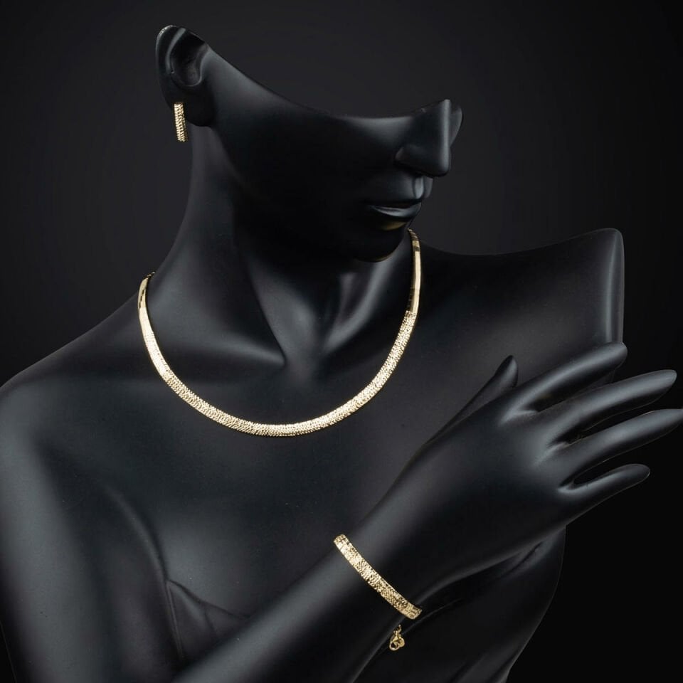 Suyolu İtalyan 14 Ayar Altın Set Takımı