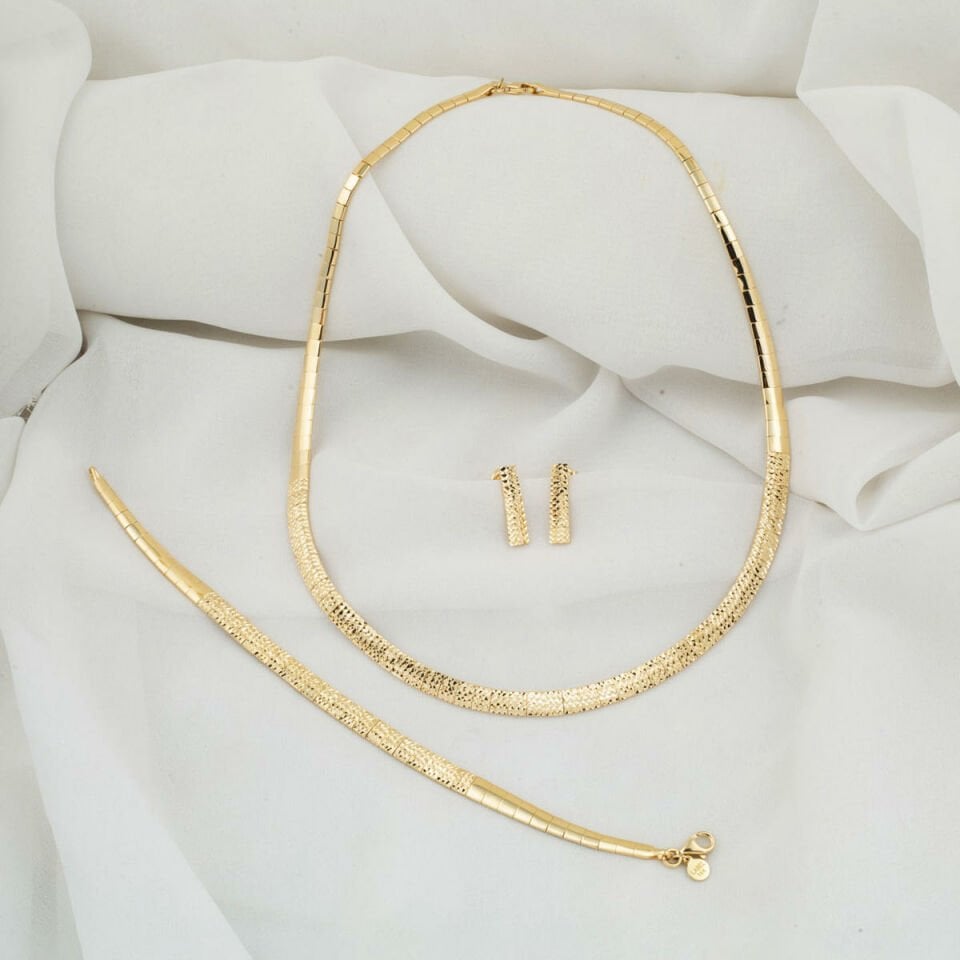 Suyolu İtalyan 14 Ayar Altın Set Takımı