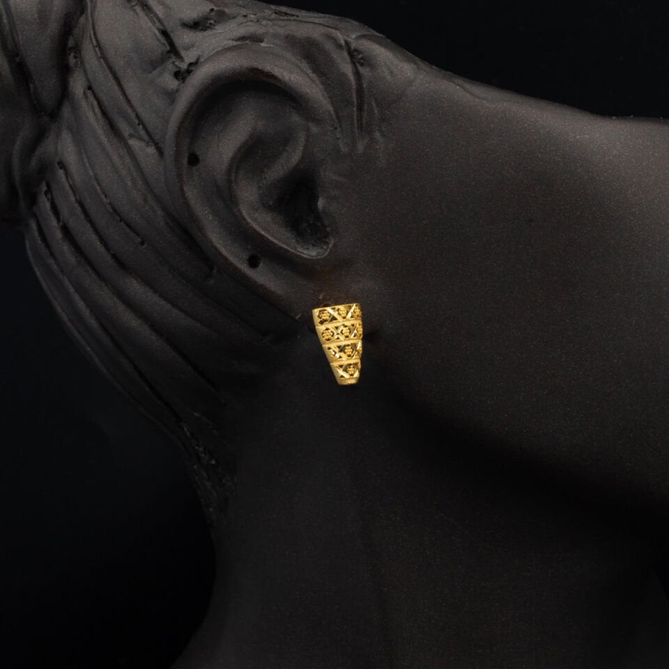 Aurapatra Işıltılı 14 Ayar Altın Takı Seti