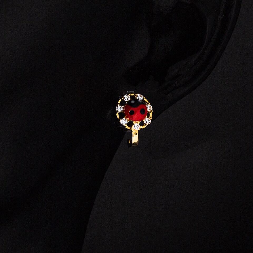 14 Ayar Altın Çocuk Küpesi