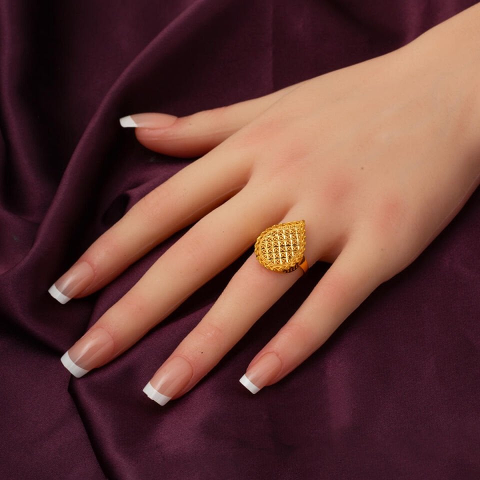 Damla Yaşam Çiçeği 22 Ayar Altın Mini Set