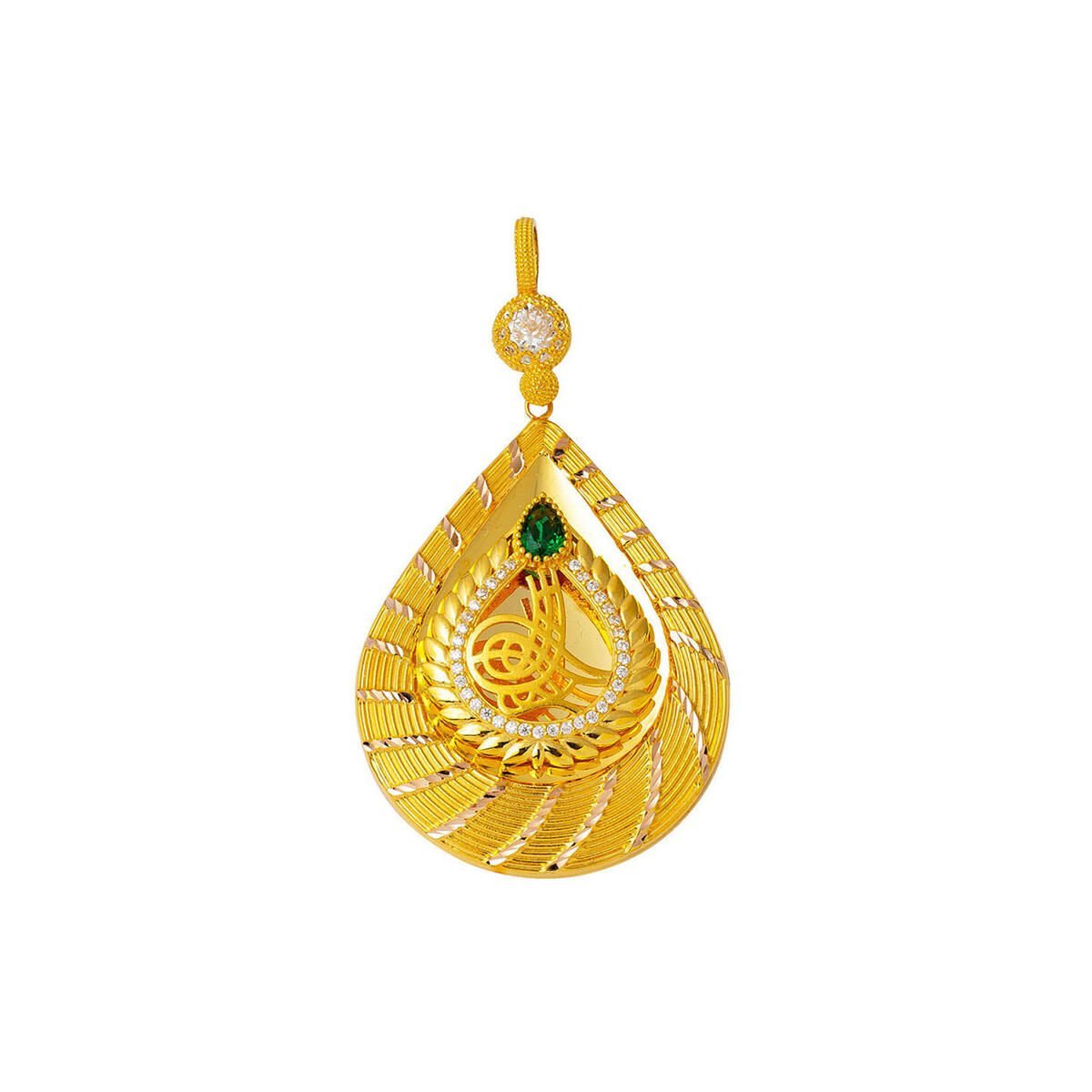 Damla Tuğralı 14 Ayar Altın Kolye Ucu