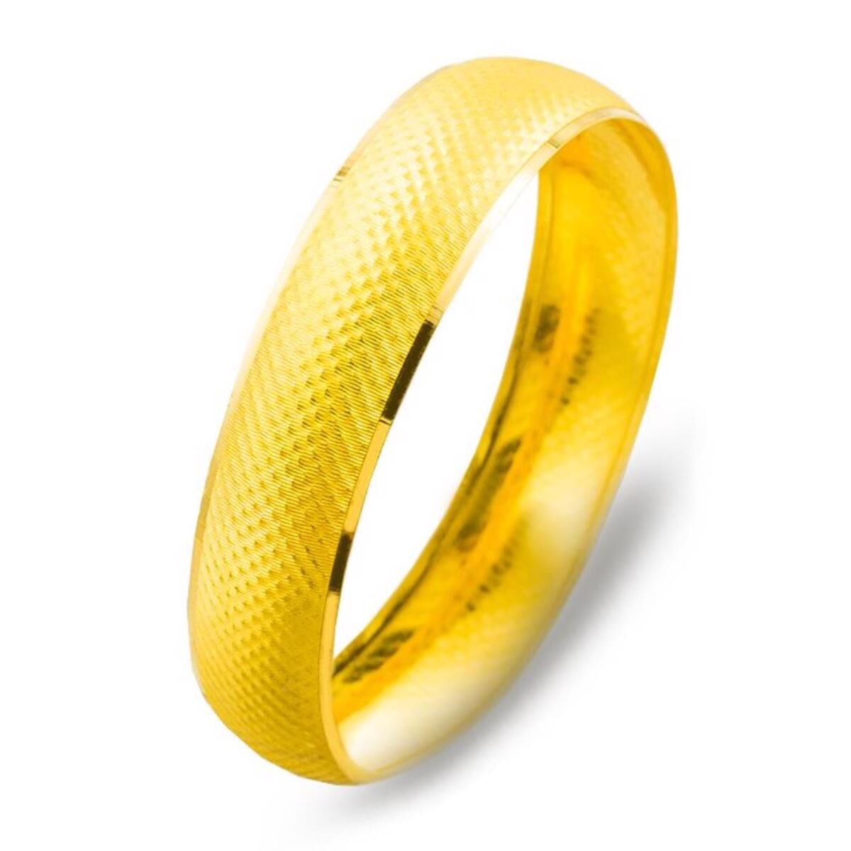 Setinalı Şarnel 22 Ayar Altın Bilezik 13 Gram