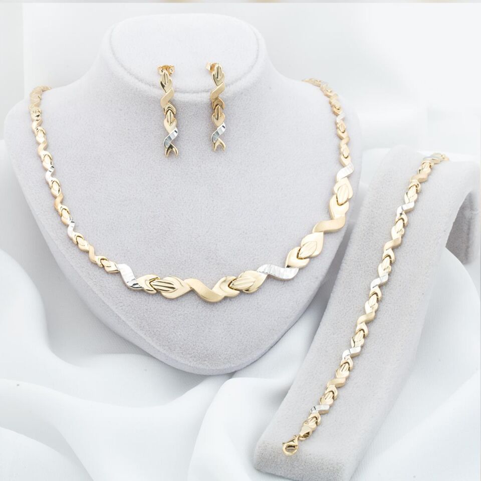 Taşsız Altın Düğün Takı Seti