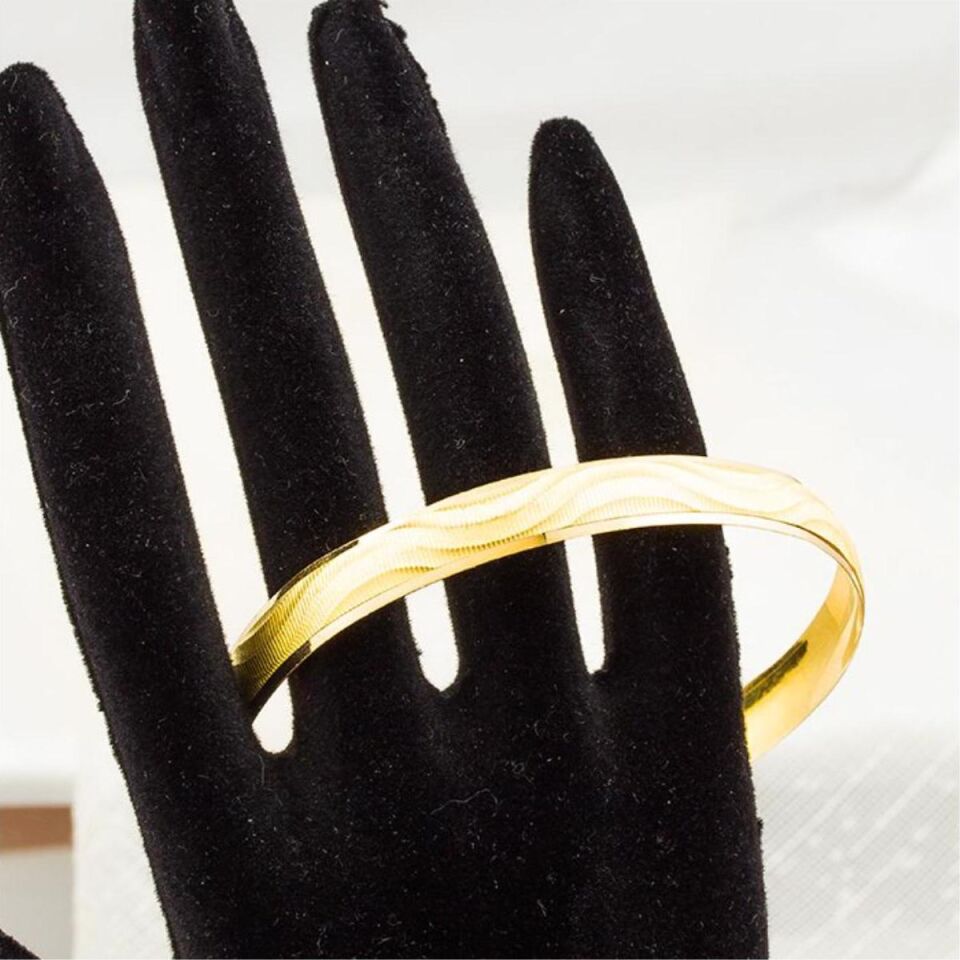 Dalgalı 22 Ayar Altın Bilezik 8,00 Gr.