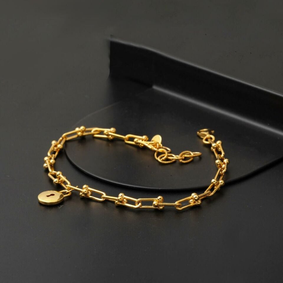 Tiffany 22 Ayar Altın Bileklik