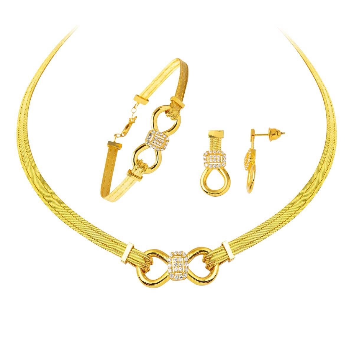 Sonsuzluk Trabzon Hasırı Altın Set