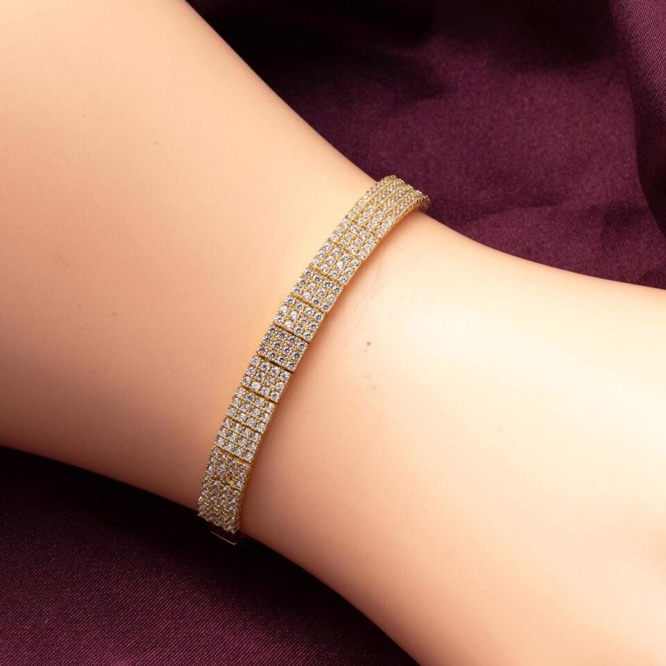 14 Ayar Altın Suyolu Bileklik