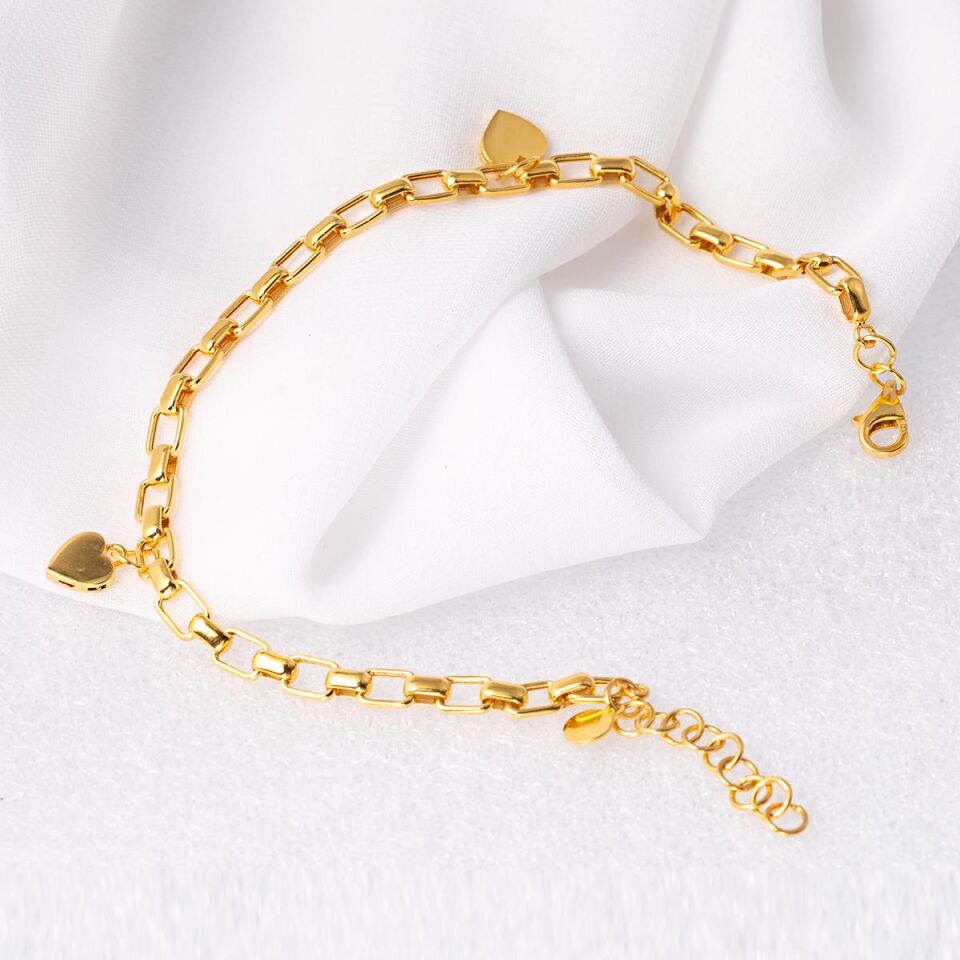 Kalpler 22 Ayar Altın Bileklik